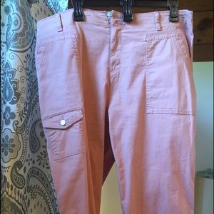 Time &True Dusty Pink Cargo Pants   PRICE REDUCED
